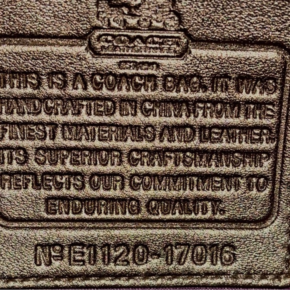 NWT! Coach Madison Marielle Leather Drawstring Carryall Bag AR/BRONZE 17016 - Picture 10 of 10